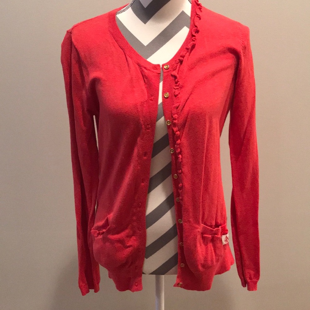 Volcom Salmon cardigan